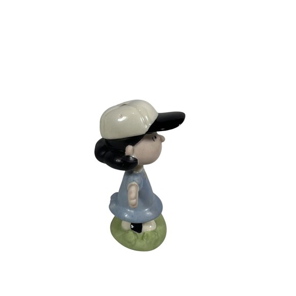 LENOX PEANUTS Baseball Team Lucy Figurine Only With Mitt Glove - Picture 8 of 10